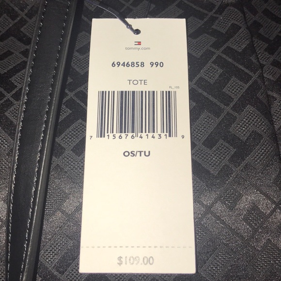 💜Authentic TommyHilfiger Tote/Bag OS/TU No wallet - Picture 5 of 6